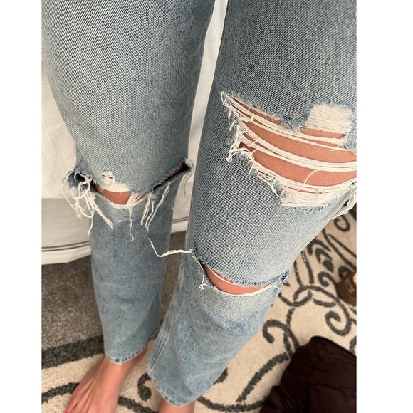 Citizens of Humanity Charlotte high rise straight leg Jean - moondust - Picture 5 of 16